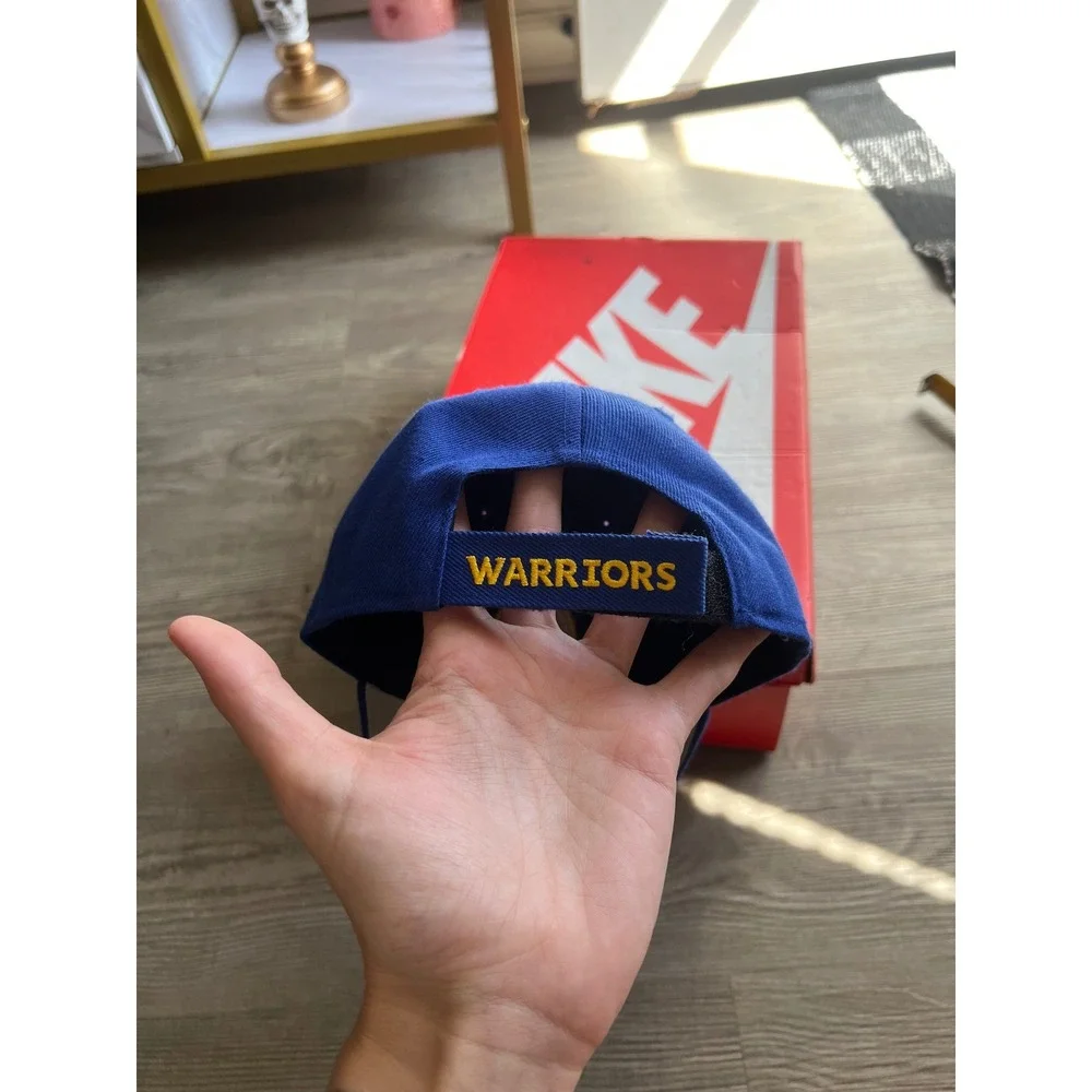 NWT '47 Brand Youth Golden State Warriors Royal Blue Adjustable Hat